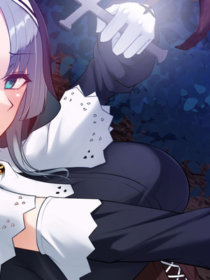 [雨音連鎖予報 (倉崎あや)] シスタークロエの祓魔報告―淫魔に敗北した姉さんは皆の前で再び辱められる―[个人机翻]_043_cieb