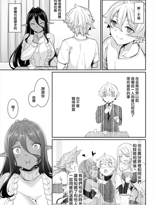 [In The Sky (中乃空)]ちょっとだけ愛が重いダークエルフが異世界から追いかけてきた -総集編(1~5+特典)-[中国翻訳][DL版]_025