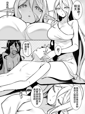 [In The Sky (中乃空)]ちょっとだけ愛が重いダークエルフが異世界から追いかけてきた -総集編(1~5+特典)-[中国翻訳][DL版]_202