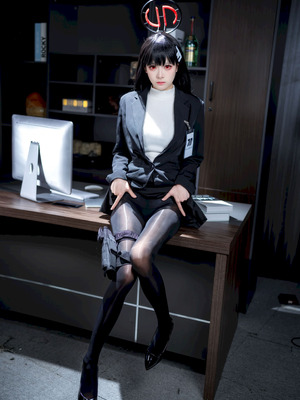 九柒喵 - 蔚蓝档案 调月莉音_24_wuys