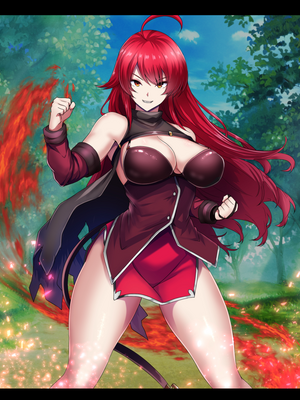 [妄想Caution (ダイアル)] 戦姫バッドエンド -炎髪勝ち気ヒロイン無様敗北CG集-_019