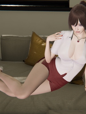 [神经漫游者]寝取美人妻-金莲老师03