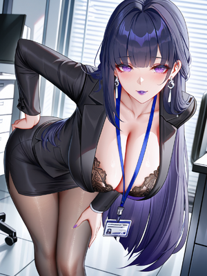 [QosLouisAI] Honkai：Office Romance 55P_0002