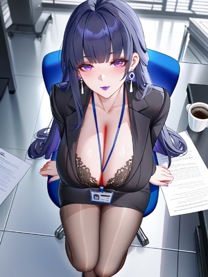 [QosLouisAI] Honkai：Office Romance 55P_0003