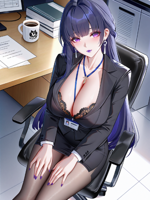 [QosLouisAI] Honkai：Office Romance 55P_0006