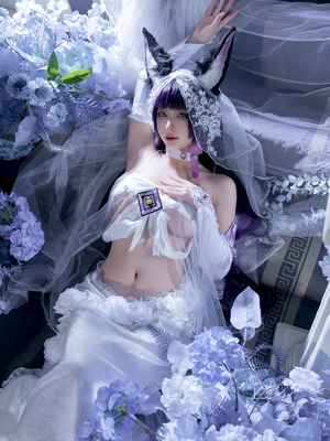 清水由乃 - 碧蓝航线 武藏 紫藤花_35_saub