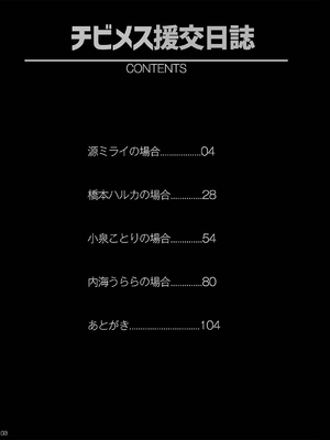 [コワレ田ラジ男 (ヒーローキィ)]チビメス援交日誌 -總集篇-[中国翻訳][疏碼][DL版][TK个人翻译]_003