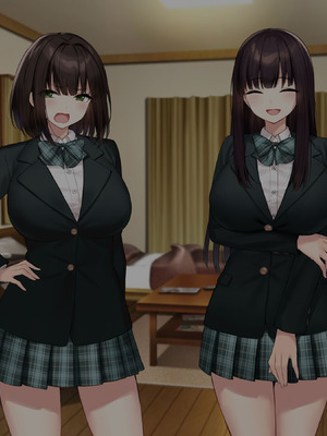 [Umour (神坂ろん)] 巨乳な先輩？巨乳な幼なじみ？二人とハーレムH…する？_158_ctxs