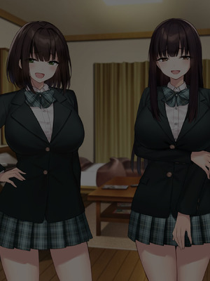 [Umour (神坂ろん)] 巨乳な先輩？巨乳な幼なじみ？二人とハーレムH…する？_213_wrnp