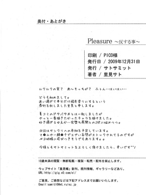 (C77) [サトサミット (里見サト)] Pleasure (ワンピース) [考古學家漢化]_33_Pleasure_33