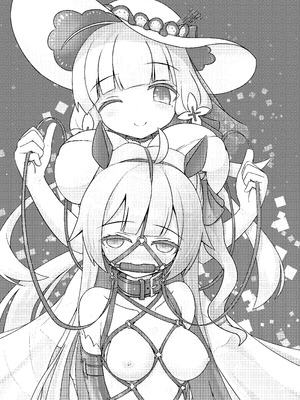 [白水重工 (白水リコ)] ロイヤル動物寓意譚 馬少女ユニコーン (アズールレーン)｜皇家动物寓意谭 马奴少女独角兽 [迷子个人汉化] [DL版]_03