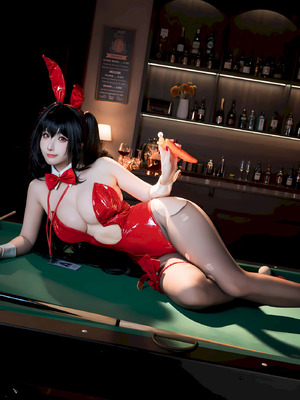 Rioko凉凉子 - 碧蓝航线 大凤 桌球兔女郎_19