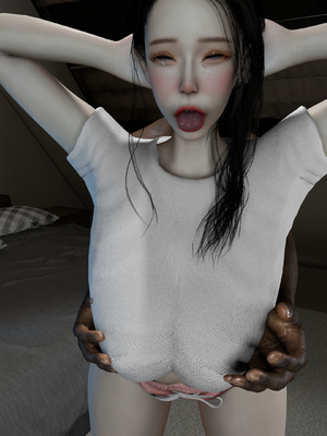 [南辕北辙]留学女友成了媚黑母狗02_021