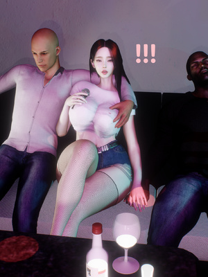 [南辕北辙]留学女友成了媚黑母狗03_004