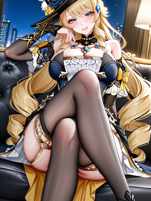 [QosLouisAI] Req：BBC Fuck Navia 64P 娜维娅蓝色蕾丝_0002