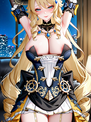 [QosLouisAI] Req：BBC Fuck Navia 64P 娜维娅蓝色蕾丝_0015