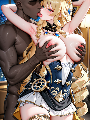 [QosLouisAI] Req：BBC Fuck Navia 64P 娜维娅蓝色蕾丝_0020