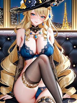 [QosLouisAI] Req：BBC Fuck Navia 64P 娜维娅蓝色蕾丝_0043