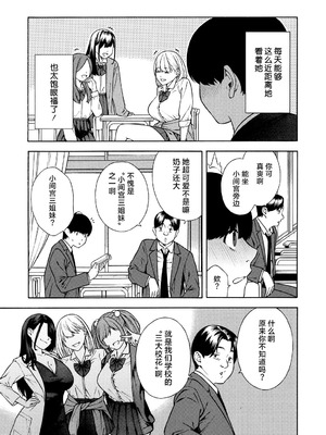 [ぞんだ] ビッチギャル三姉妹ハーレム搾精 第1-3話 (COMIC 夢幻転生 2023年12月号 & 2024年12月号& 2025年8月号) [葱鱼个人汉化] [DL版]_006