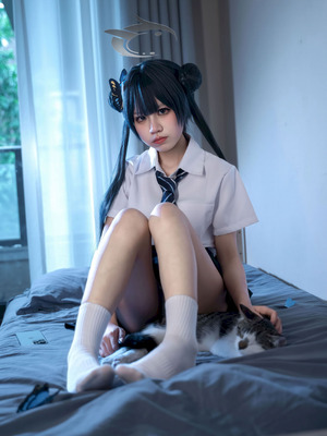 清水凪 - 龙华妃咲 JK (蔚蓝档案)_21_ovno