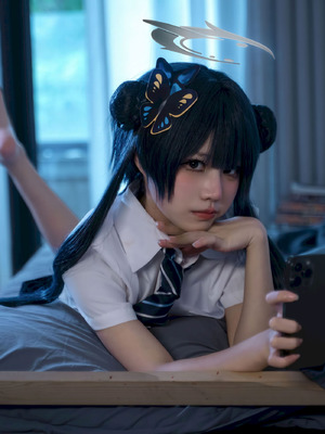 清水凪 - 龙华妃咲 JK (蔚蓝档案)_35_xapu