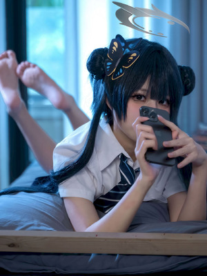 清水凪 - 龙华妃咲 JK (蔚蓝档案)_36_tcfl