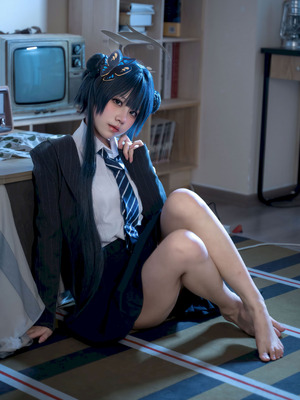 清水凪 - 龙华妃咲 JK (蔚蓝档案)_43_duqr