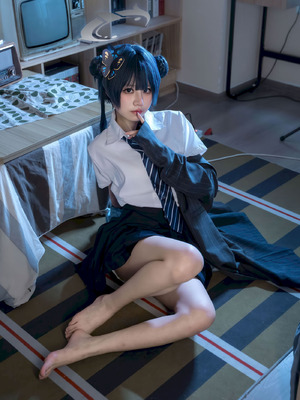 清水凪 - 龙华妃咲 JK (蔚蓝档案)_47_pqtp