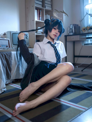 清水凪 - 龙华妃咲 JK (蔚蓝档案)_50_kalf