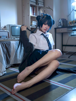 清水凪 - 龙华妃咲 JK (蔚蓝档案)_51_lrdv