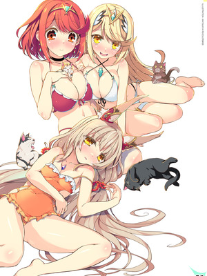 [わつき屋 (わつきるみ、結城成)] RE：COLORS!#06 キラキラkawaii! ブレイド大集合♪ (ゼノブレイドシリーズ) [DL版]_52_ihoo