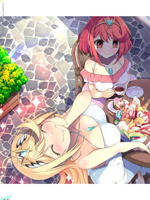 [わつき屋 (わつきるみ、結城成)] RE：COLORS!#06 キラキラkawaii! ブレイド大集合♪ (ゼノブレイドシリーズ) [DL版]_55_anhs