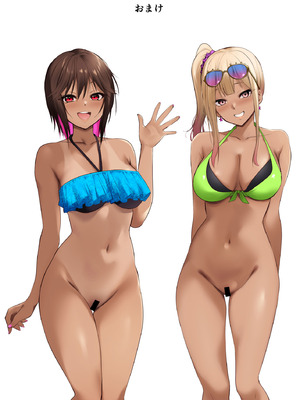 [HELLTER SKELTER (kaiga)] 海の家でバイトしてたら黒ギャル同級生に逆ナンされて汗だく童貞卒業した夏の日 [中国翻訳]_33_yefm