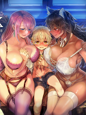 [観用少女 (こもた)] MILK －ショタ淫魔がお姉さんたちに挟まれる話－｜MILK －被大姐姐左右夹击的正太淫魔－ [中国翻訳]
