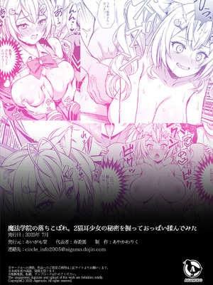 (C106) [あいがも堂 (あやかわりく)] 魔法学院の落ちこぼれ。2 猫耳少女の秘密を握っておっぱいを揉んでみた [中国翻訳]（naodong）_50_rymn