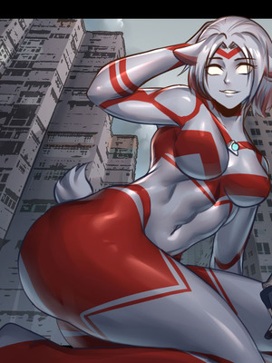 【ArsonicHawt】 Ultragirl Aries volume 1｜奥特少女阿丽斯 VS 史莱姆毒气怪兽 第一卷 [中国翻訳]_002_yump