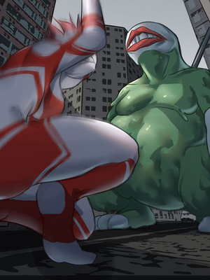 【ArsonicHawt】 Ultragirl Aries volume 1｜奥特少女阿丽斯 VS 史莱姆毒气怪兽 第一卷 [中国翻訳]_053_qovt