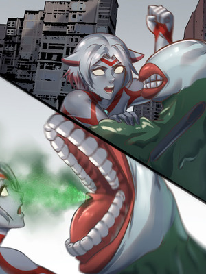 【ArsonicHawt】 Ultragirl Aries volume 1｜奥特少女阿丽斯 VS 史莱姆毒气怪兽 第一卷 [中国翻訳]_061_gijq