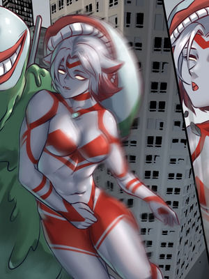 【ArsonicHawt】 Ultragirl Aries volume 1｜奥特少女阿丽斯 VS 史莱姆毒气怪兽 第一卷 [中国翻訳]_067_yfwr