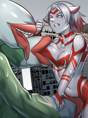 【ArsonicHawt】 Ultragirl Aries volume 1｜奥特少女阿丽斯 VS 史莱姆毒气怪兽 第一卷 [中国翻訳]_083_lnhq