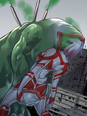 【ArsonicHawt】 Ultragirl Aries volume 1｜奥特少女阿丽斯 VS 史莱姆毒气怪兽 第一卷 [中国翻訳]_087_haxn