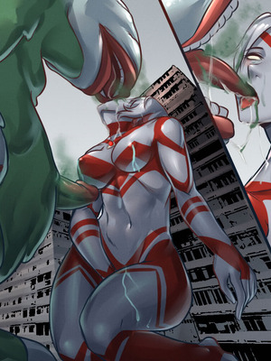 【ArsonicHawt】 Ultragirl Aries volume 1｜奥特少女阿丽斯 VS 史莱姆毒气怪兽 第一卷 [中国翻訳]_091_ubya