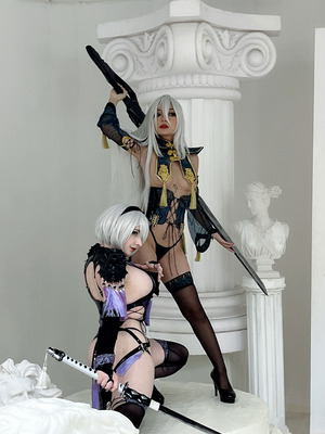 Umeko J & Mikomin - 2B & A2_057_cgua