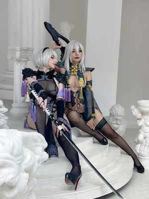 Umeko J & Mikomin - 2B & A2_073_gayi