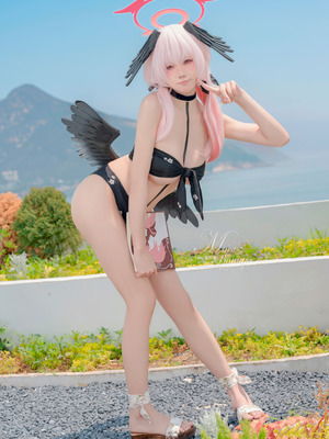咬一口兔娘ovo (Yaokoututu) - 8月作品『下江小春 泳装』 Honey_16_ihci