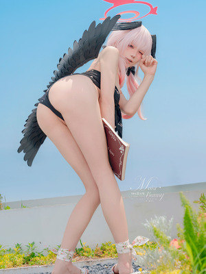 咬一口兔娘ovo (Yaokoututu) - 8月作品『下江小春 泳装』 Honey_17_rawl