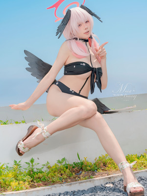 咬一口兔娘ovo (Yaokoututu) - 8月作品『下江小春 泳装』 Honey_19_knst