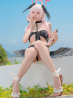 咬一口兔娘ovo (Yaokoututu) - 8月作品『下江小春 泳装』 Honey_27_wkwm