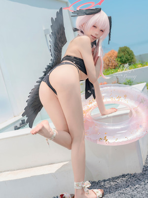 咬一口兔娘ovo (Yaokoututu) - 8月作品『下江小春 泳装』 Honey_33_rtre