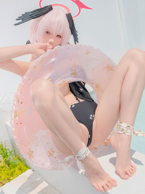 咬一口兔娘ovo (Yaokoututu) - 8月作品『下江小春 泳装』 Honey_43_hyrl